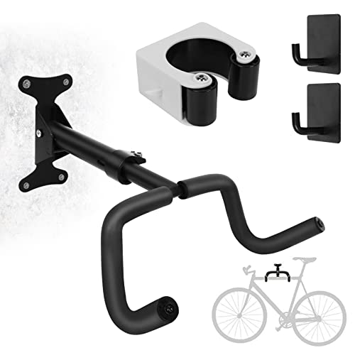 OSTWOLKE Fahrrad Wandhalterung – platzsparende Fahrradwandhalterungen – Fahrradhalter klappbar & Fahrradparkschnalle für die Garage und Wohnung