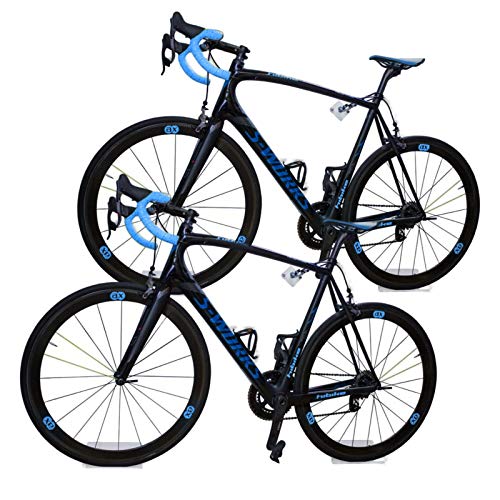 trelixx® Allround Fahrradwandhalterung | Sparset für 2 Fahrräder | Acrylglas | platzsparende Fahrradaufbewahrung | großartiges Design | leichte Montage | perfekt geeignet für verschiedene Radtypen