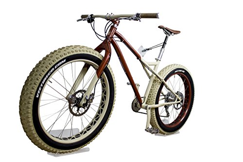 trelixx Fahrradwandhalterung Fatbike | Acrylglas | platzsparende Fahrradaufbewahrung | großartiges Design | leichte Montage | perfekt geeignet für Ihr Fatbike