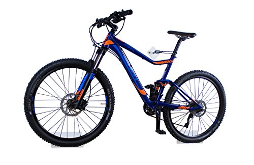 trelixx Fahrradwandhalterung Mountainbike | Acrylglas | platzsparende Fahrradaufbewahrung | großartiges Design | leichte Montage | gelasert | perfekt geeignet für Ihr Mountainbike