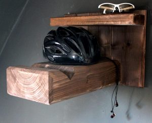 Holz Fahrradhalterung